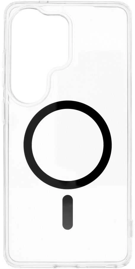 Oem Dėklas na Samsung S26 ULTRA Drop Glue Colorful Ring Mag Cover zgodne su MagSafe juoda