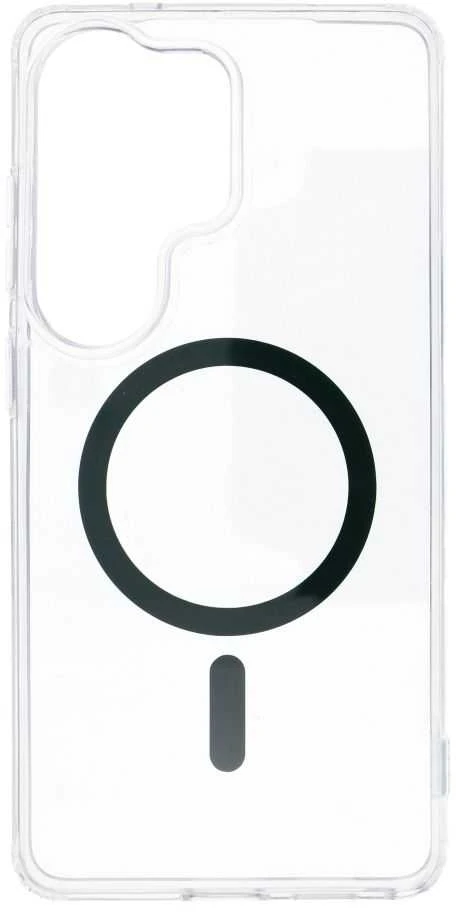 Oem Dėklas na Samsung S26 ULTRA Drop Glue Colorful Ring Mag Cover suderinamas su MagSafe tamsiai žalia