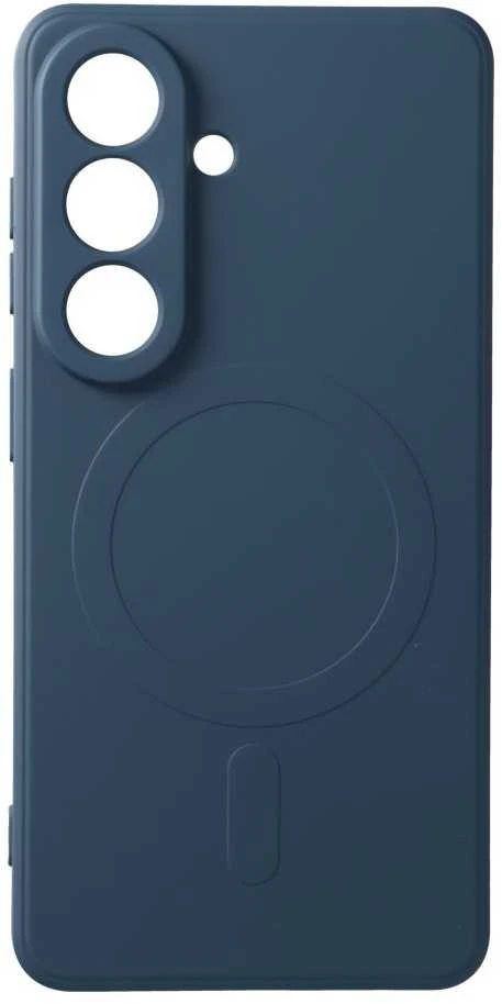 Oem Dėklas na Samsung S26 Silicone Mag Cover zgodne su MagSafe (camera protection) mėlyna