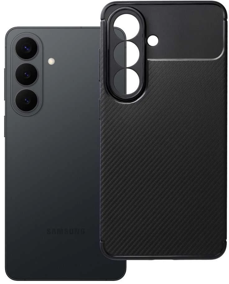 Oem Dėklas na Samsung S26 Carbon Premium juoda