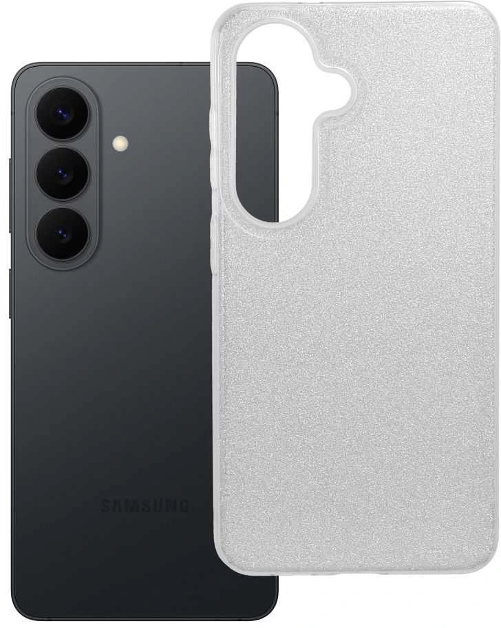 Oem Dėklas na Samsung S26 Shining Sidabrinė