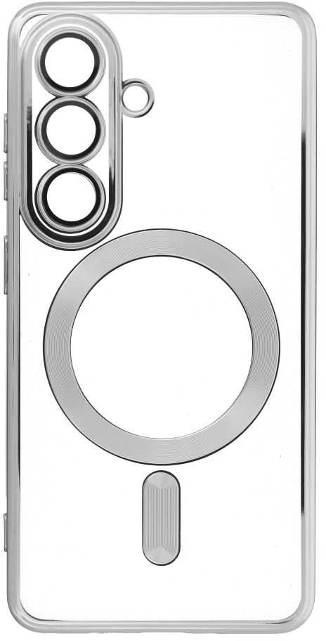 Oem Dėklas na Samsung S26 Electro Mag Cover zgodne su MagSafe Sidabrinė