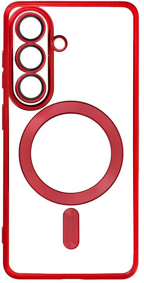 Oem Dėklas na Samsung S26 Electro Mag Cover zgodne su MagSafe raudona