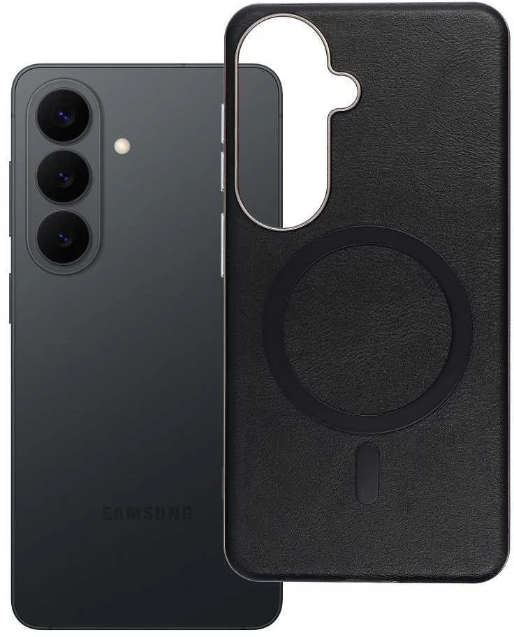 Oem Dėklas na Samsung S26 Gentleman Mag Cover zgodne su MagSafe juoda