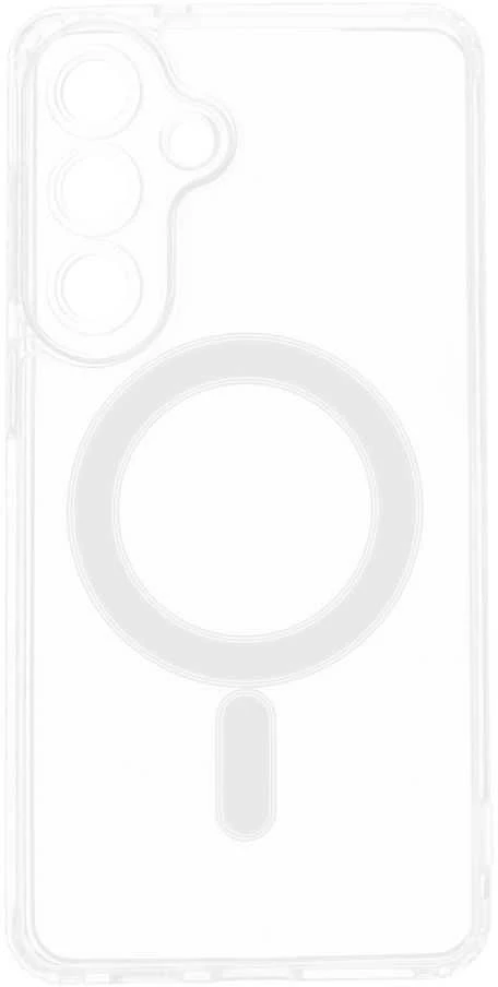 Dėklas Oem „Samsung S26 PLUS Clear Mag Cover“ (apsauginiai / kameros dėklai) yra patogūs skaidrūs „MagSafe“ dėklai.