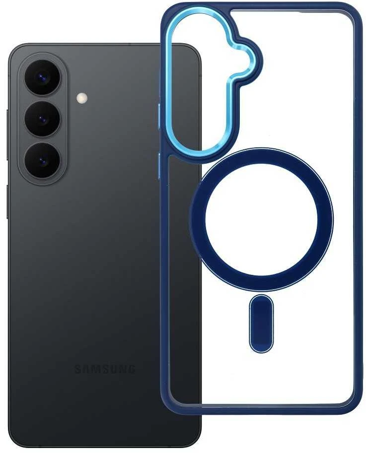 Oem Dėklas na Samsung S26 PLUS Color Edge Mag Cover zgodne su MagSafe mėlyna