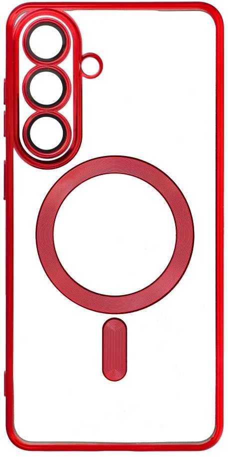 Oem Dėklas Samsung S26 PLUS Electro Mag Cover, suderinamas su MagSafe, raudona