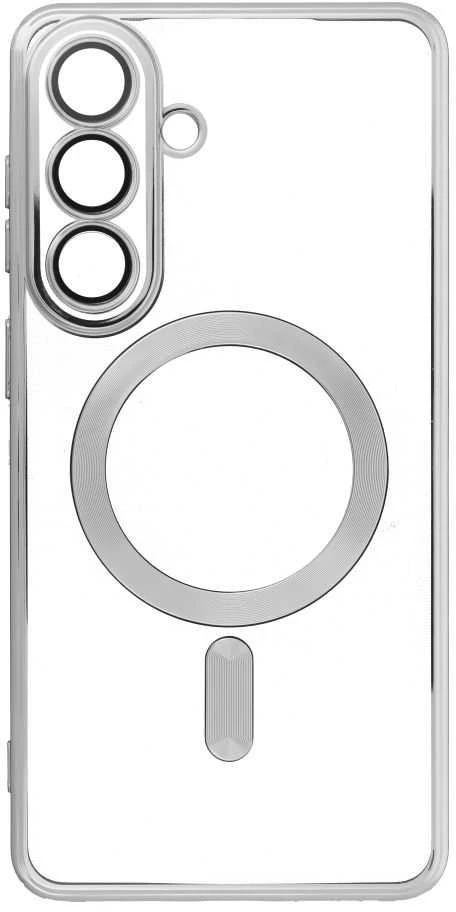 Oem Dėklas na Samsung S26 PLUS Electro Mag Cover zgodne su MagSafe Sidabrinė