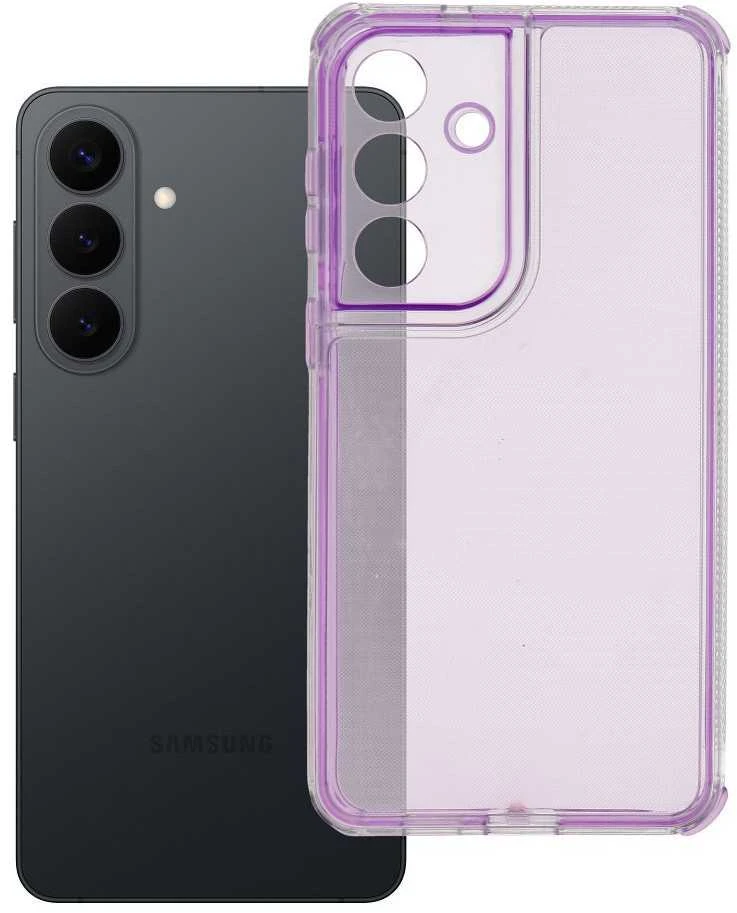 Oem Dėklas na Samsung S26 PLUS Matrix Clear jasnofioletowe