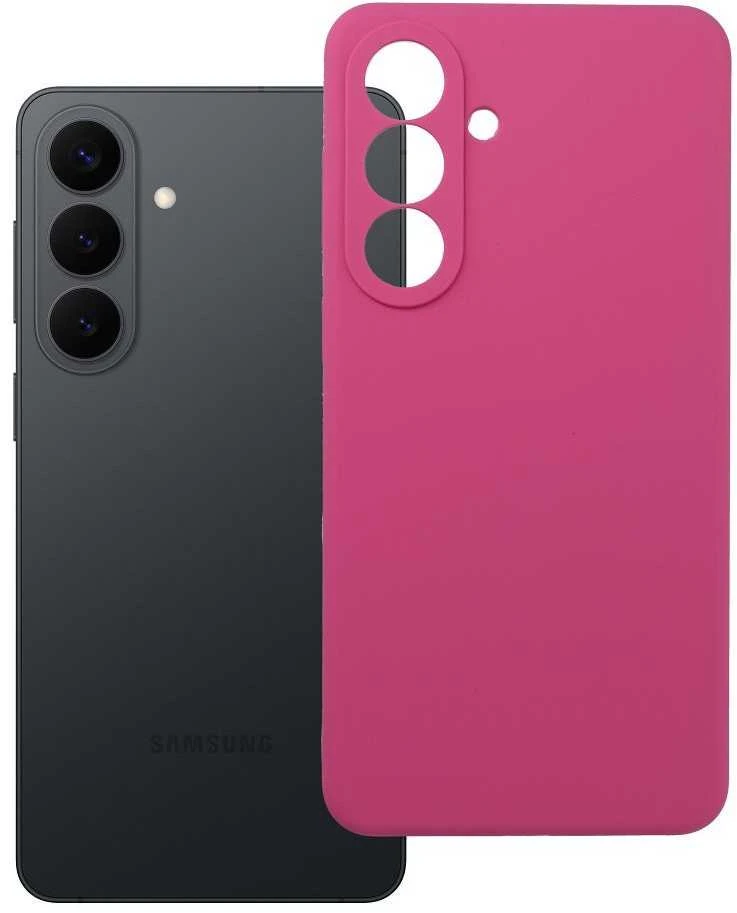 Oem Dėklas na Samsung S26 PLUS Silicone 2mm (camera protection) rožinė