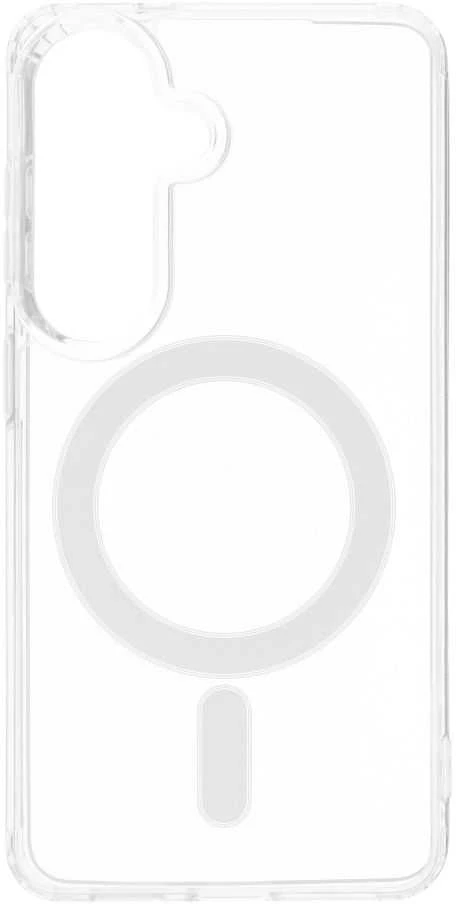 Dėklas Oem „Samsung S26 Clear Mag Cover“ (Str) dėklai yra patogūs skaidrūs „MagSafe“ dėklai.
