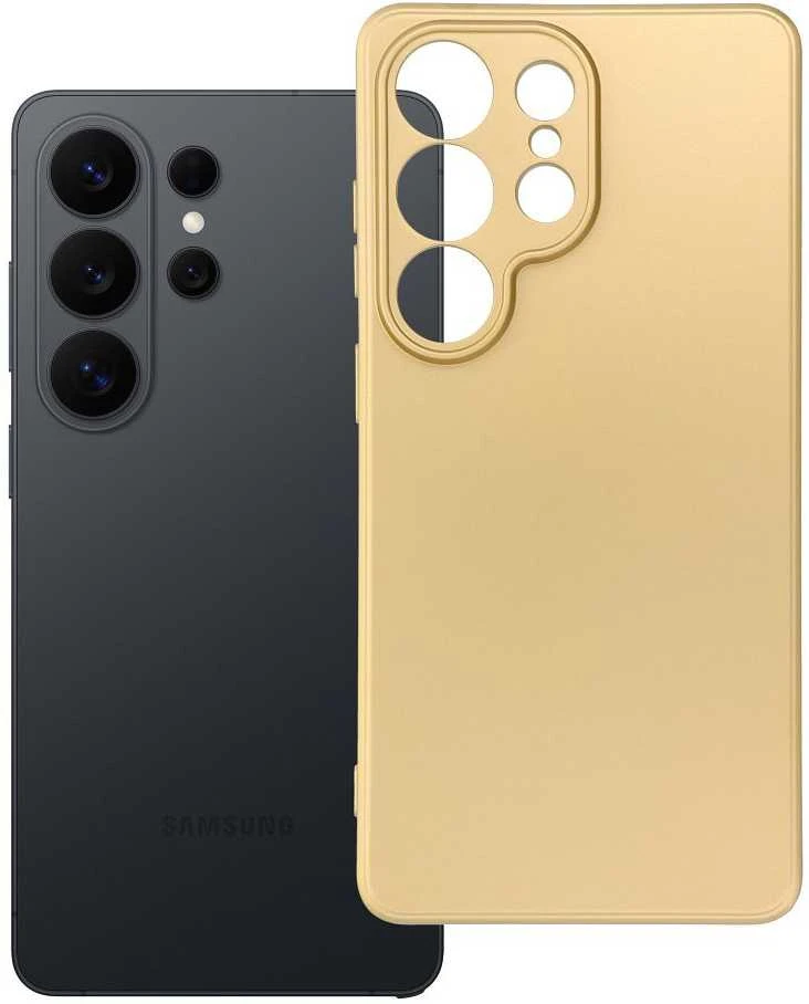 Oem Dėklas na Samsung S26 ULTRA Metallic auksinė