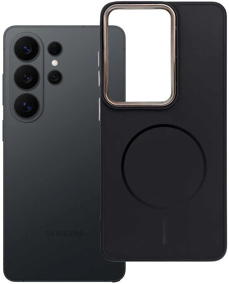 Oem Dėklas na Samsung S26 ULTRA Frame Mag Cover zgodne su MagSafe juoda
