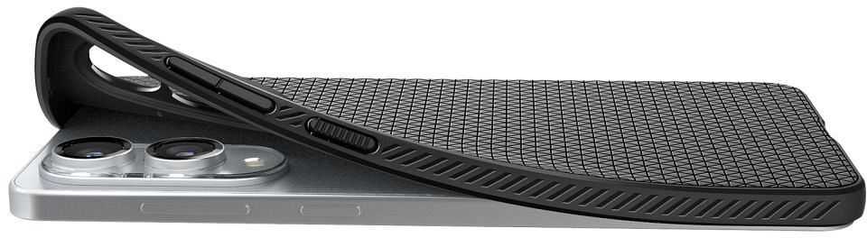 Spigen Core Armor Mag dėklas su MagSafe skirtas Samsung Galaxy S25 Edge – juodos spalvos