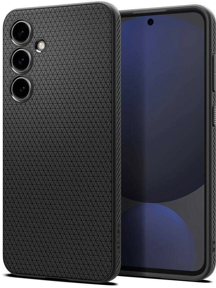 Samsung Galaxy S24 FE Spigen Liquid Air Matte Matte dėklas telefonui juodos spalvos