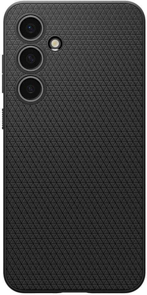 Samsung Galaxy S24 FE Spigen Liquid Air Matte Matte dėklas telefonui juodos spalvos