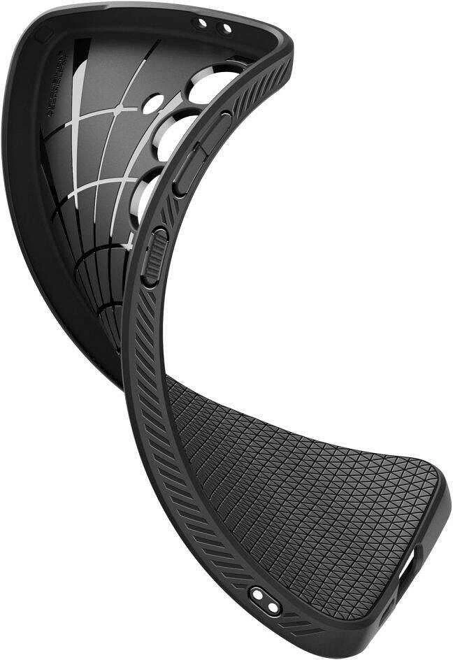 Samsung Galaxy S24 FE Spigen Liquid Air Matte Matte dėklas telefonui juodos spalvos