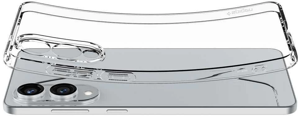 Spigen Liquid Crystal dėklas skirtas Samsung Galaxy S25 Edge – Semi-skaidrus