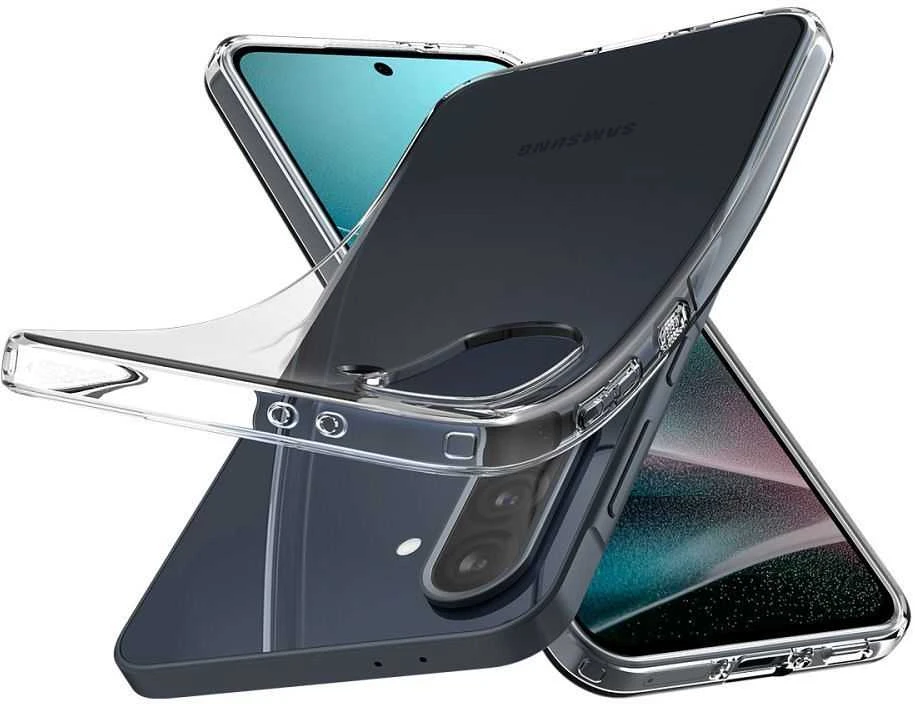 Dėklas „Spigen Liquid Crystal Galaxy A56 5G“ skaidrus