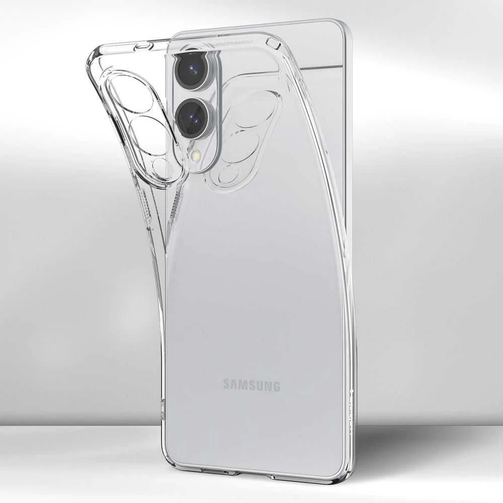 Spigen Liquid Crystal dėklas skirtas Samsung Galaxy S25 Edge – Semi-skaidrus