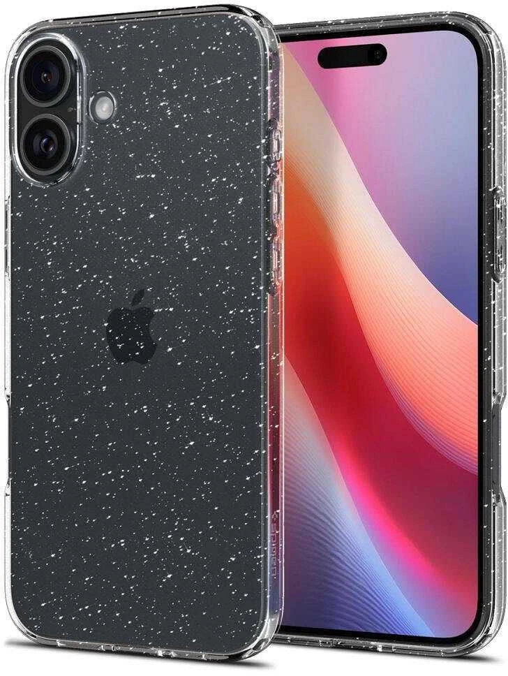 „Spigen“ skystųjų kristalų dėklas „Apple iPhone 16 Plus 6.7“ blizgantis kristalas ACS08065