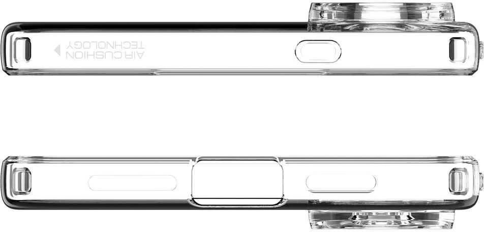 Spigen Liquid Crystal dėklas skirtas Samsung Galaxy S25 Edge – Semi-skaidrus