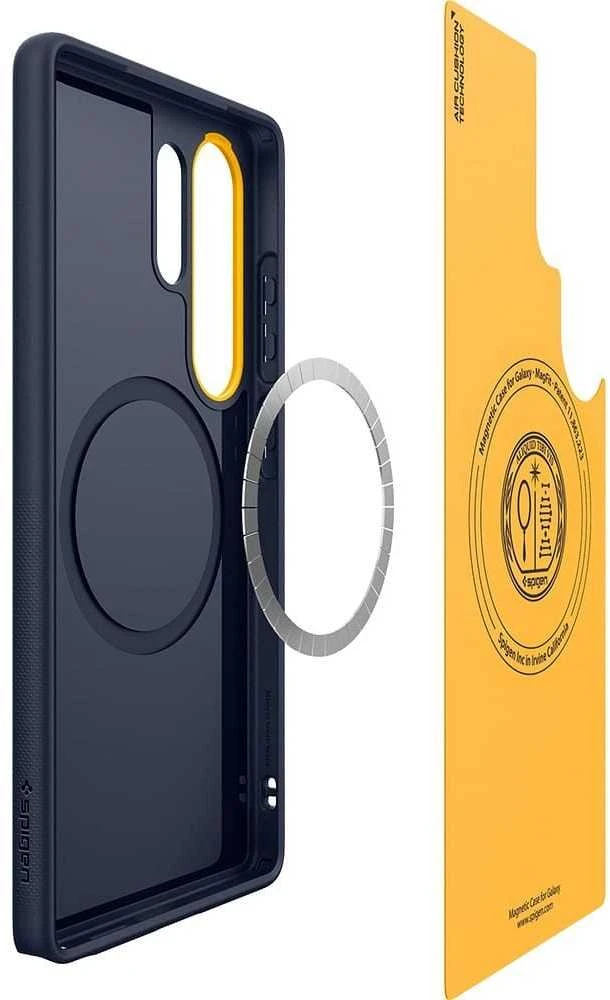 Dėklas Spigen Nano Pop MagSafe, mėlyna (blueberry navy) – Samsung Galaxy S25 Ultra