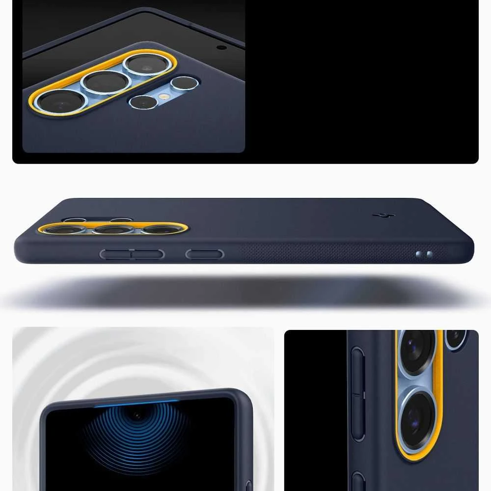 Dėklas Spigen Nano Pop MagSafe, mėlyna (blueberry navy) – Samsung Galaxy S25 Ultra