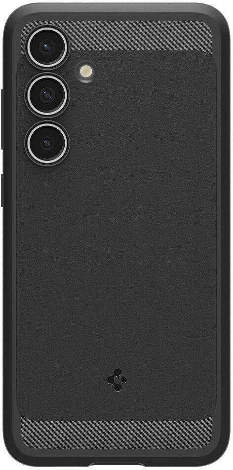 Spigen Rugged Armor Samsung Galaxy S24 FE – dėklas telefonui juodos spalvos