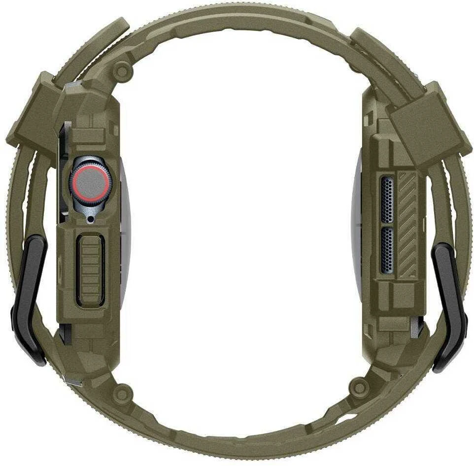 Spigen RUGGED ARMOR "PRO" Apple Watch 10 (46 mm) VINTAGE haki spalvos