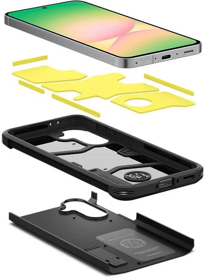 Dėklas Spigen Tough Armor Galaxy A56 5G juodas