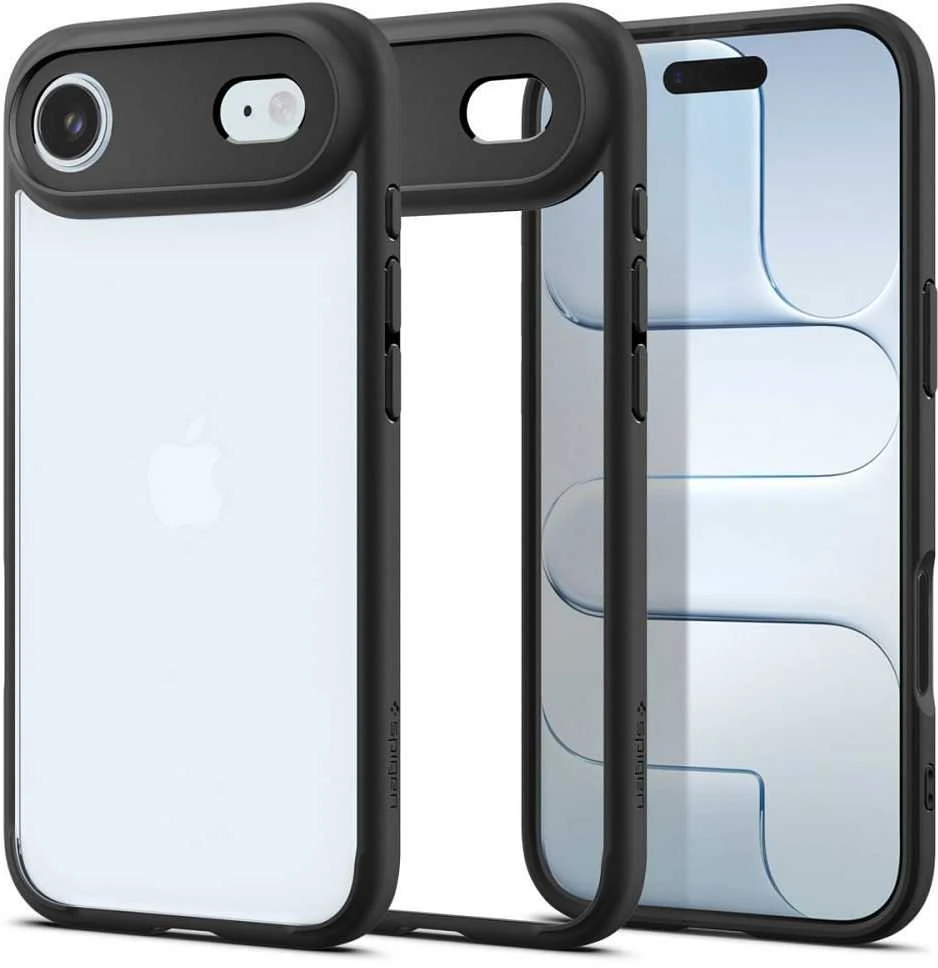 Dėklas Spigen Ultra Hybrid, matte juodas - iPhone Air