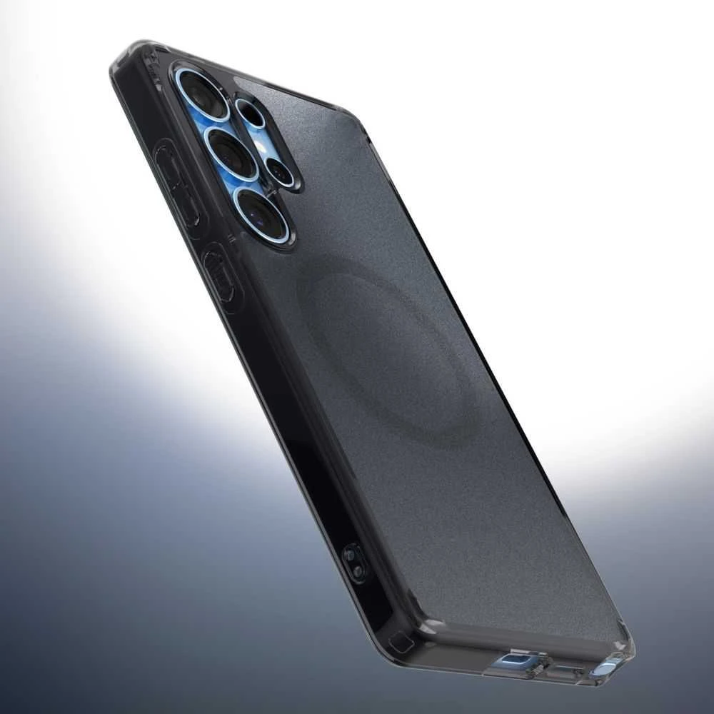 Spigen Ultra Hybrid Mag dėklas su MagSafe skirtas Samsung Galaxy S25 Edge su Print – juodos spalvos