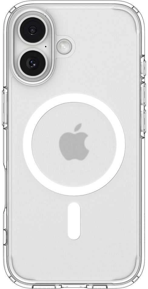 Spigen Ultra Hybrid MagSafe dėklas skirtas Apple iPhone 17 – baltos spalvos