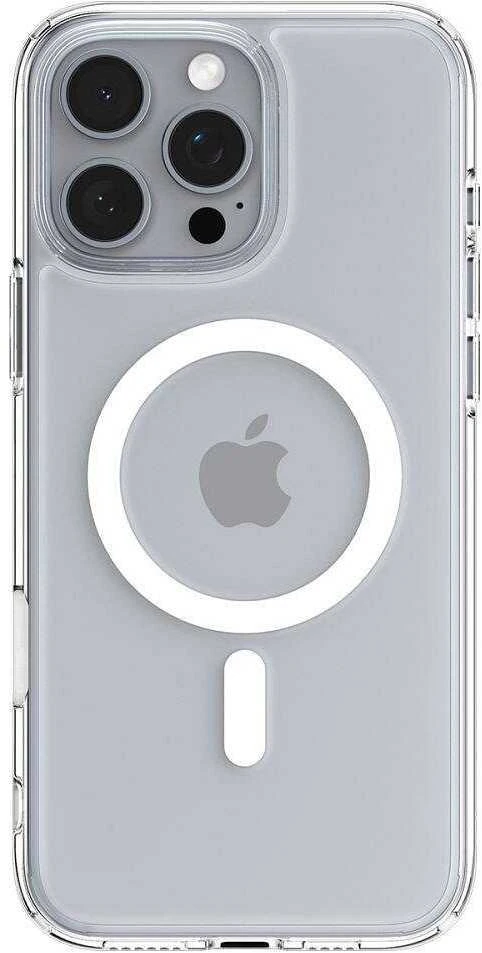 Spigen ULTRA HYBRID "T" MAG MAGSAFE Apple iPhone 16 Pro Max dėklas telefonui baltos spalvos
