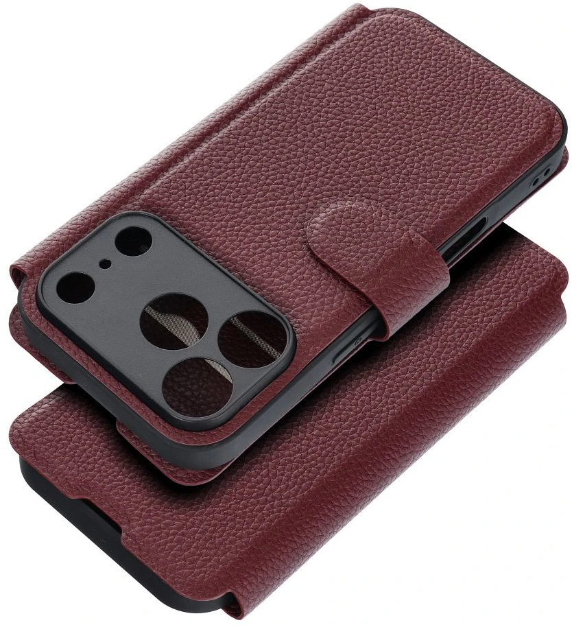 Oem Flip case for iPhone 17 PRO MAX / 18 PRO MAX Max Protect dark cherry