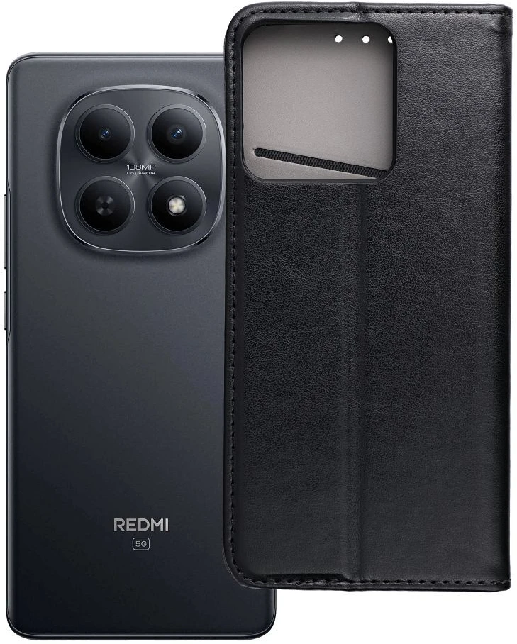 Dėklas Oem Flip case for Motorola EDGE 70 Smart Magneto juodas