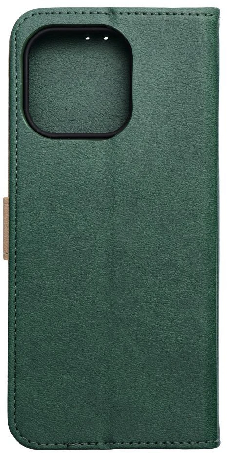 Oem Atverčiamas dėklas, skirtas Motorola G37 POWER Split Book, žalias ir auksinis