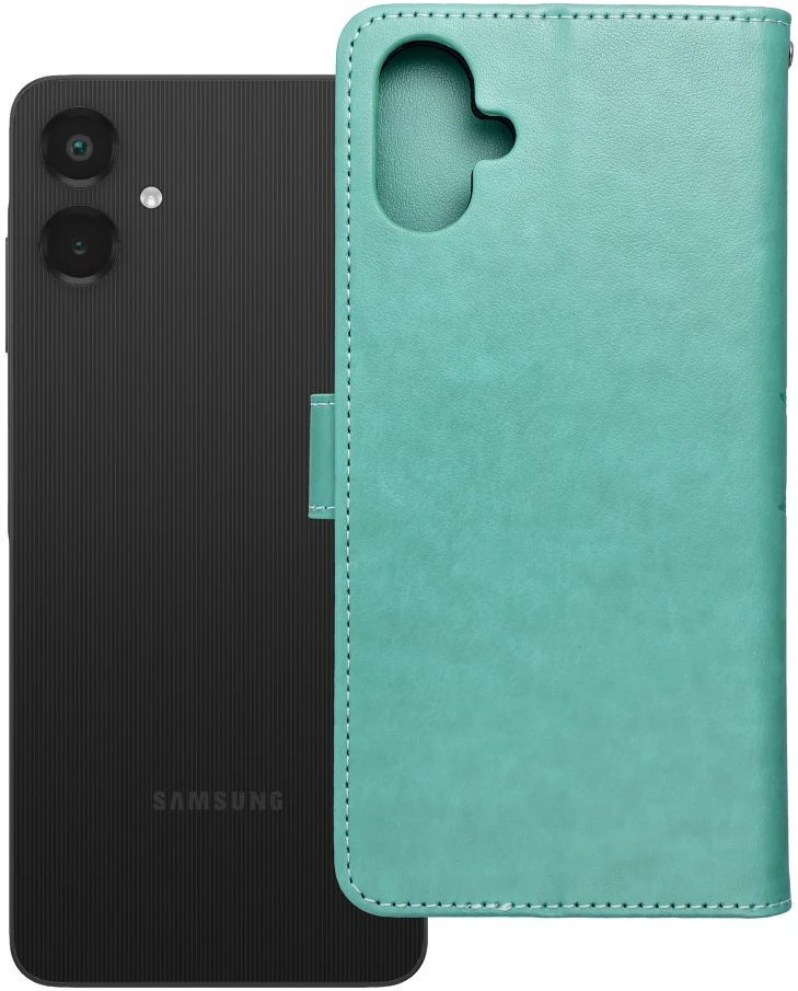 Forcell Oem MEZZO Book dėklas skirtas Samsung Galaxy A06 mandala žalios spalvos