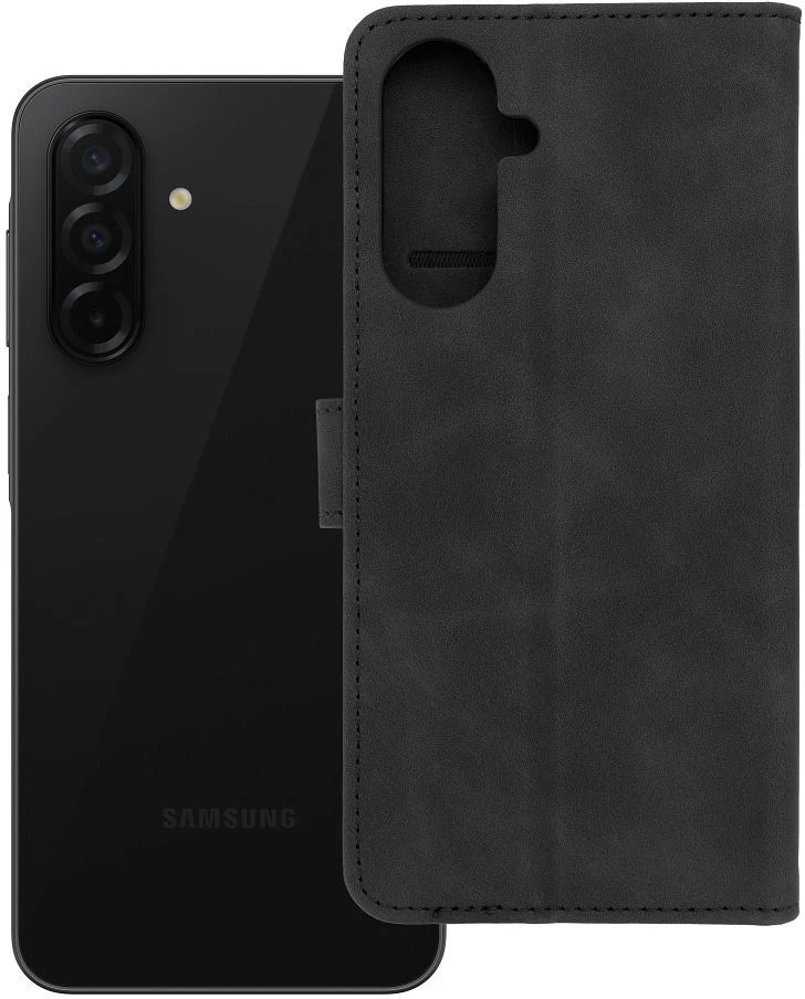 Forcell Oem TENDER Book Dėklas skirtas Samsung Galaxy A26 5G juodos spalvos