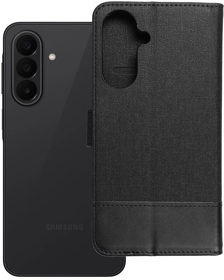 Oem Dėklas su klapką na Samsung A27 Gomma Book juoda