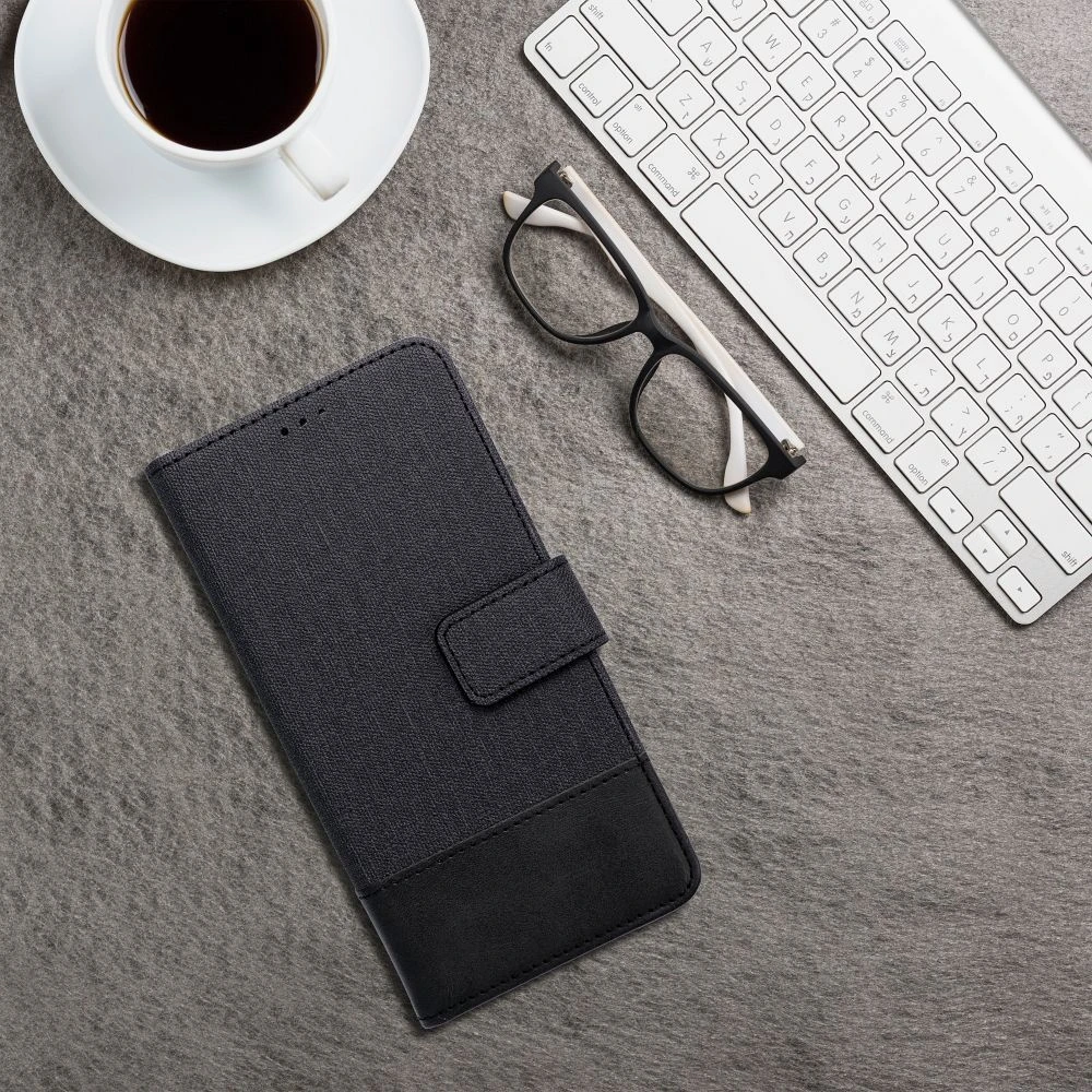 Oem Dėklas su klapką na Samsung A27 Gomma Book juoda