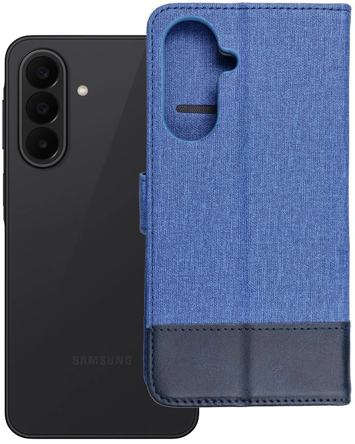 Oem Dėklas su klapką na Samsung A27 Gomma Book mėlyna