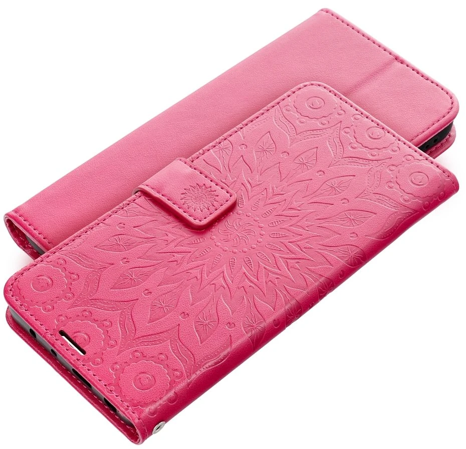 Oem Dėklas su klapką na Samsung A27 Mezzo Book mandala magenta