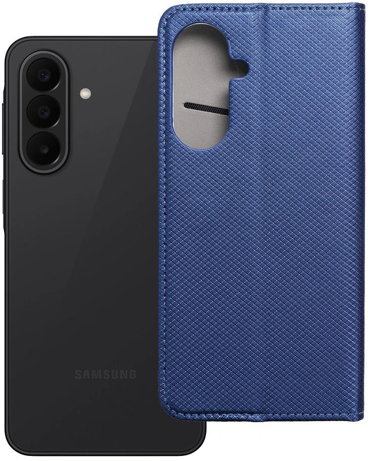 Oem Dėklas su klapką na Samsung A27 Smart Case Book tamsiai mėlyna