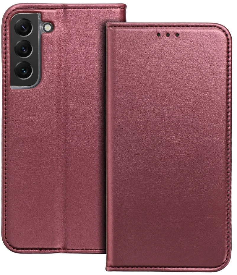 Oem Dėklas su klapką na Samsung A27 Smart Magneto bordo spalvos
