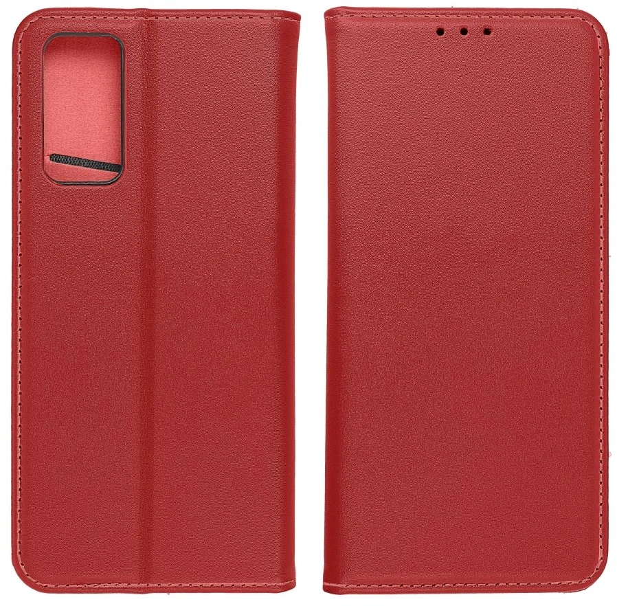 Oem Dėklas su klapką na Samsung A27 Smart Pro Book skórzane bordo spalvos