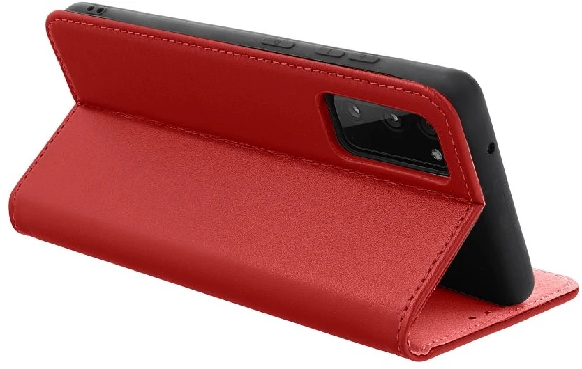 Oem Dėklas su klapką na Samsung A27 Smart Pro Book skórzane bordo spalvos