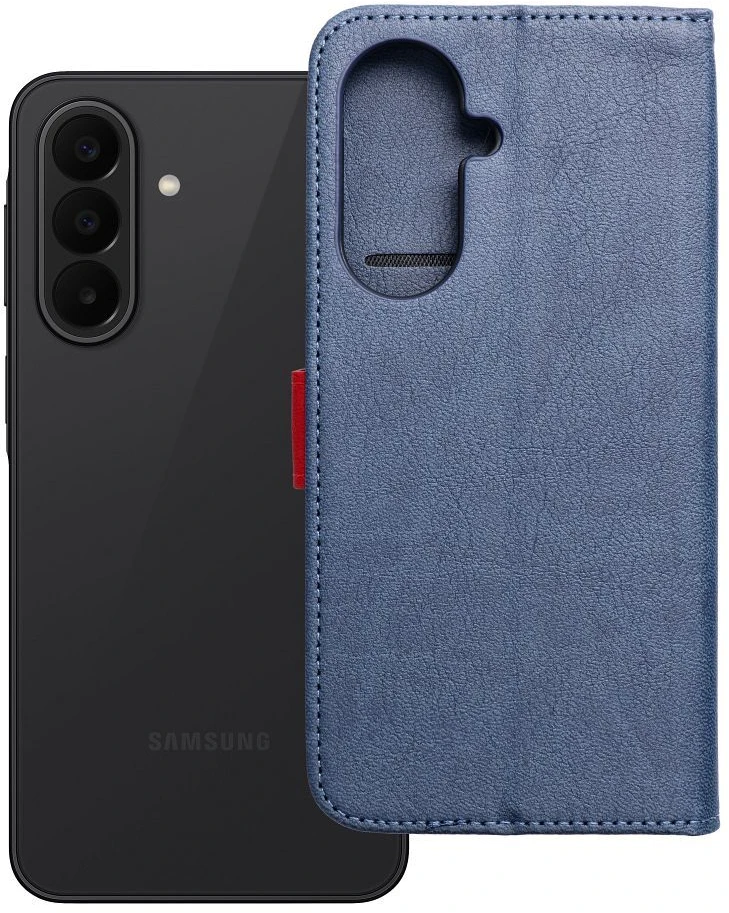 Oem Dėklas su klapką na Samsung A27 Split Book spalva tamsiai mėlyna-raudona
