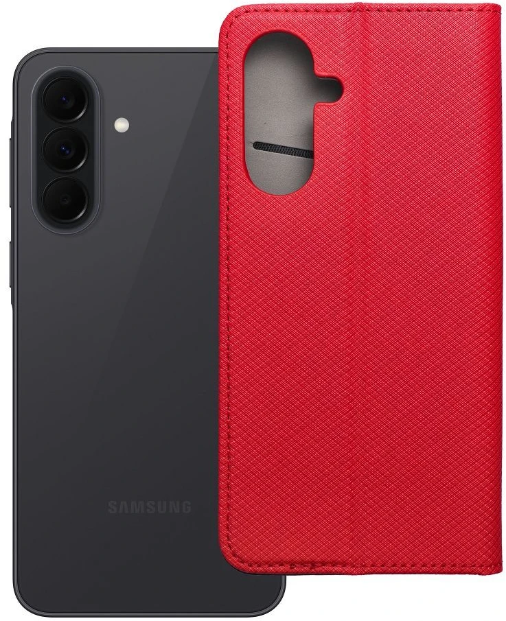 Oem Dėklas su klapką na Samsung A37 5G Smart Case Book raudona